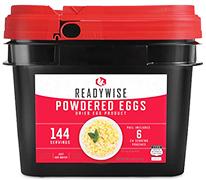 Readywise powdered eggs